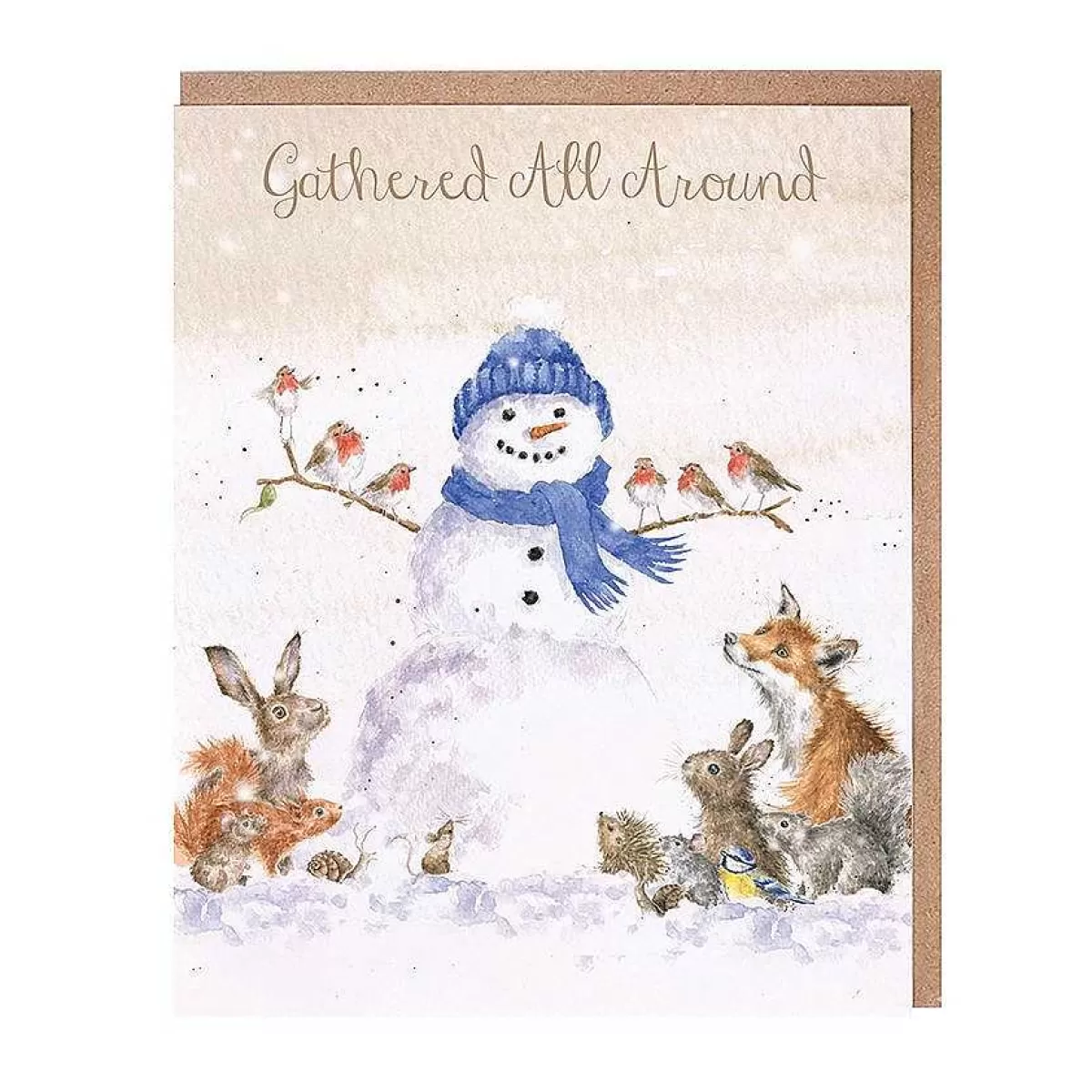 Boxed Christmas Cards>Wrendale Designs Gathered All Around' Woodland Animal Card Pack