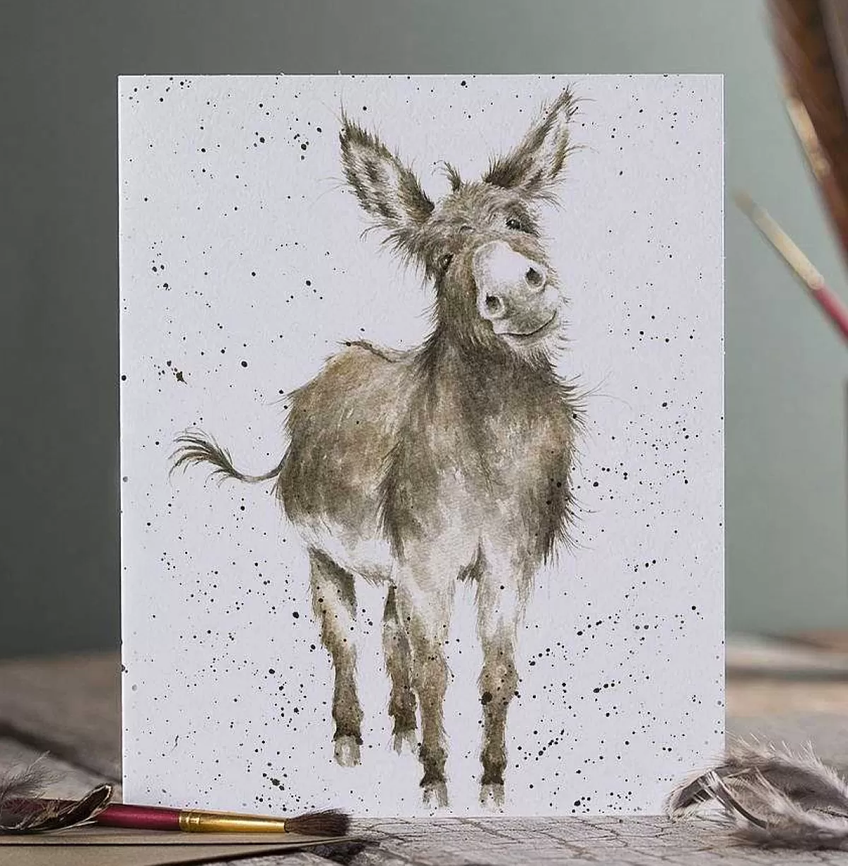 Father'S Day>Wrendale Designs Gentle Jack' Donkey Card