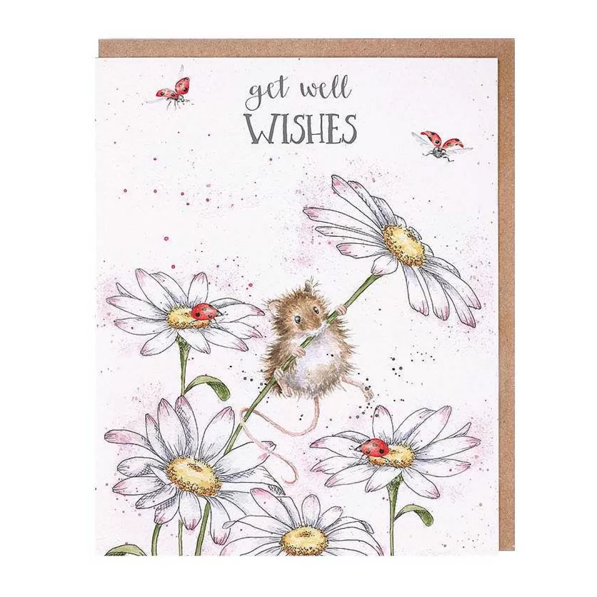 Other Occasions>Wrendale Designs Get Well Wishes' Card