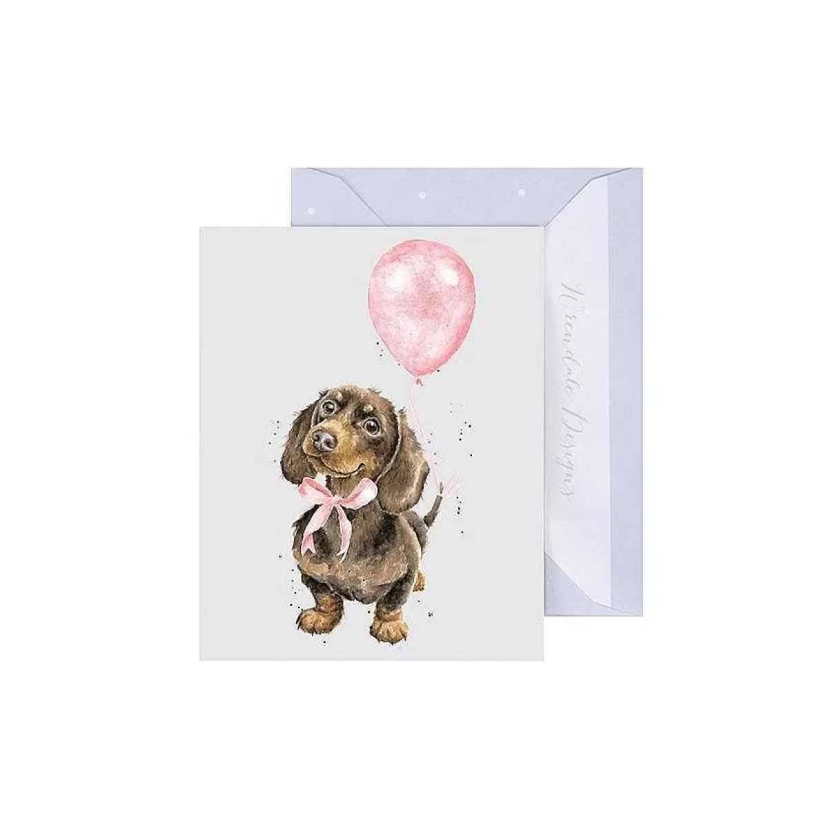 Gift Enclosure Cards>Wrendale Designs Girl Sausage' Dachshund Enclosure Card