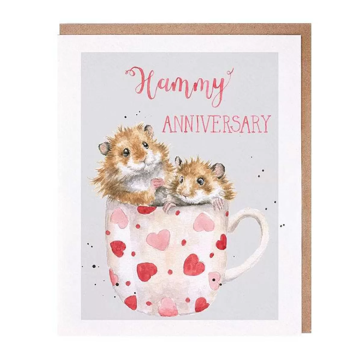 Anniversary>Wrendale Designs Hammy Anniversary' Hamster Card