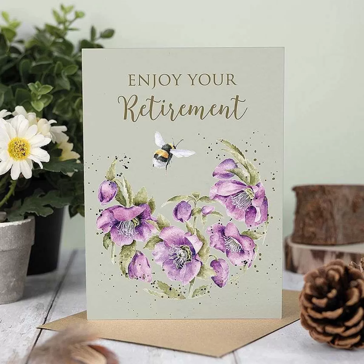 Other Occasions>Wrendale Designs Hap-Bee Retirement' Bee Retirement Card