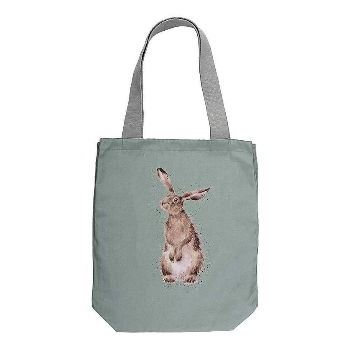 Canvas & Foldable Shopping Bags>Wrendale Designs Hare And The Bee' Hare Canvas Bag