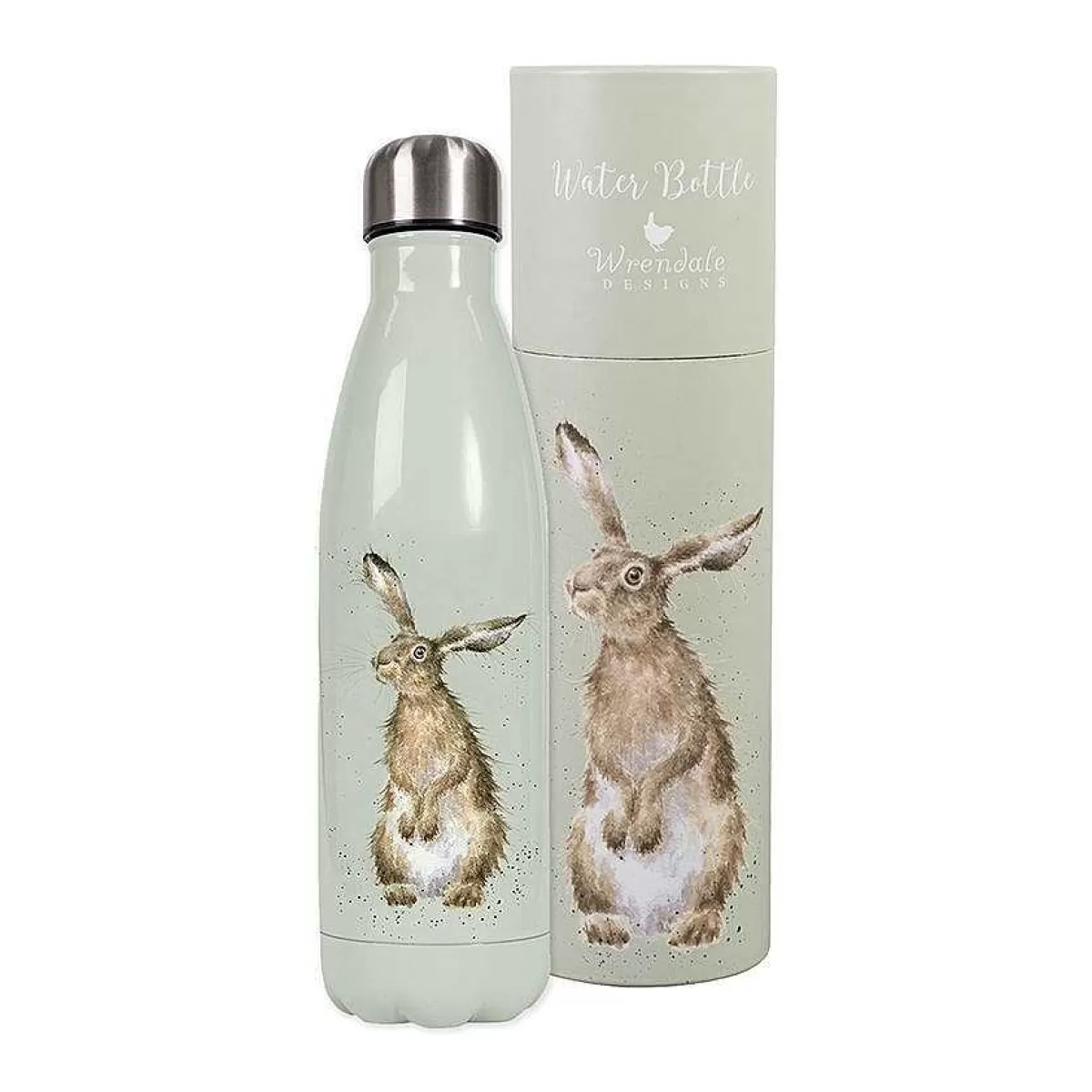 Water Bottles>Wrendale Designs Hare And The Bee' Hare Water Bottle