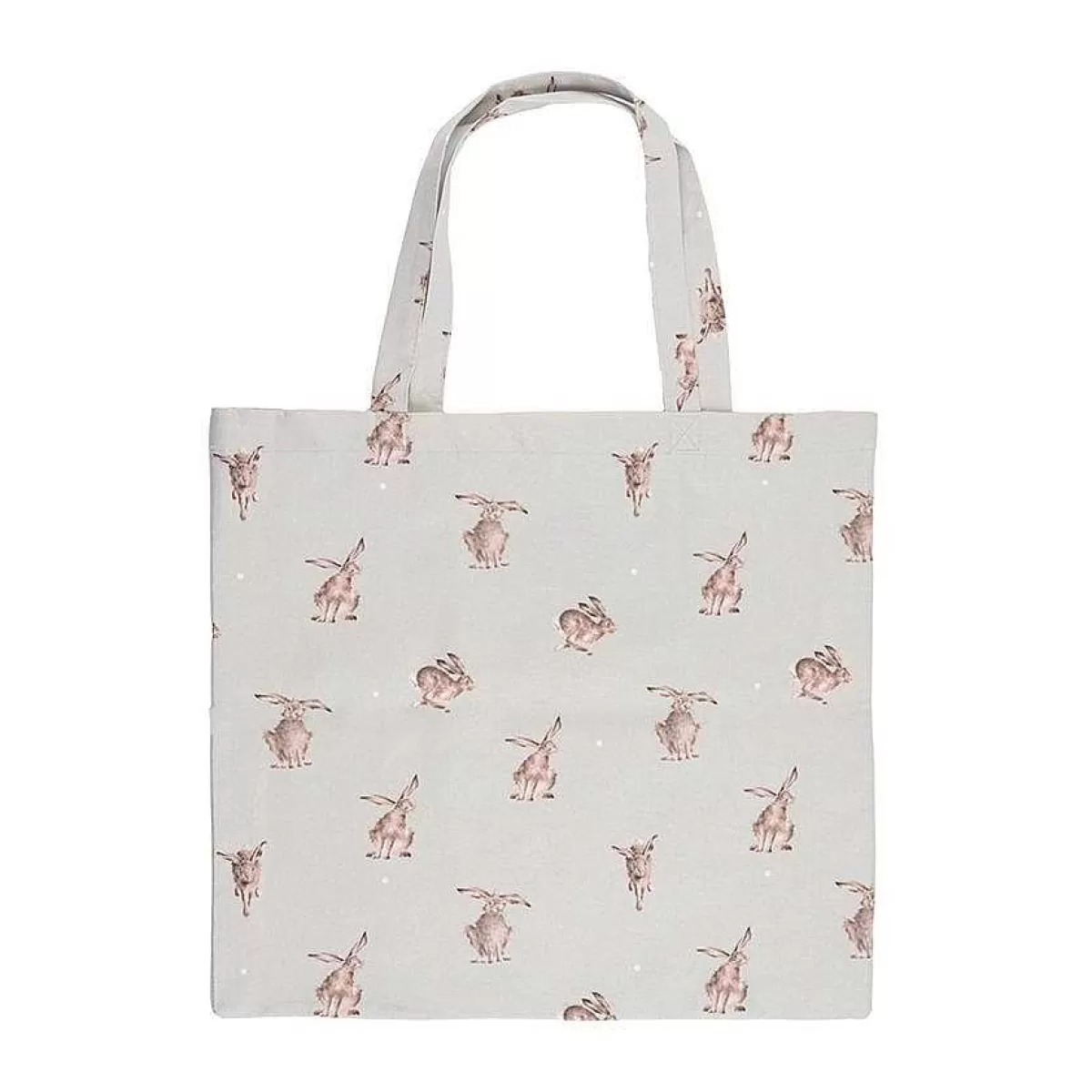 Canvas & Foldable Shopping Bags>Wrendale Designs Hare-Brained' Hare Foldable Shopper Bag