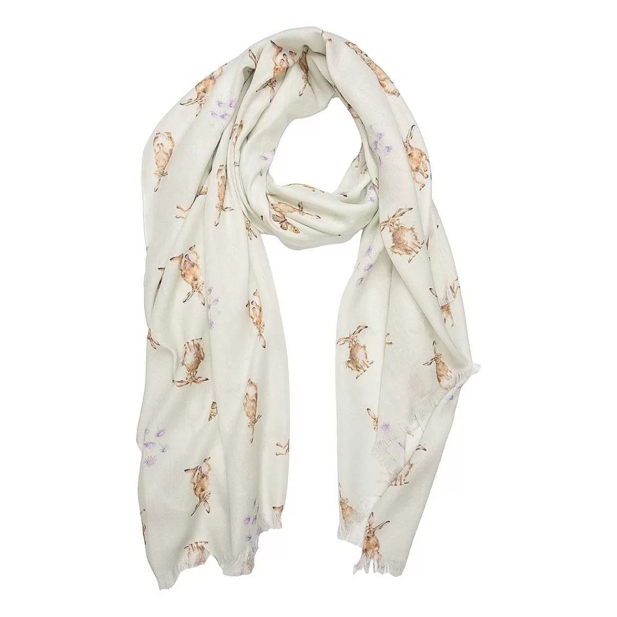 Scarves>Wrendale Designs Hare-Brained' Hare Scarf