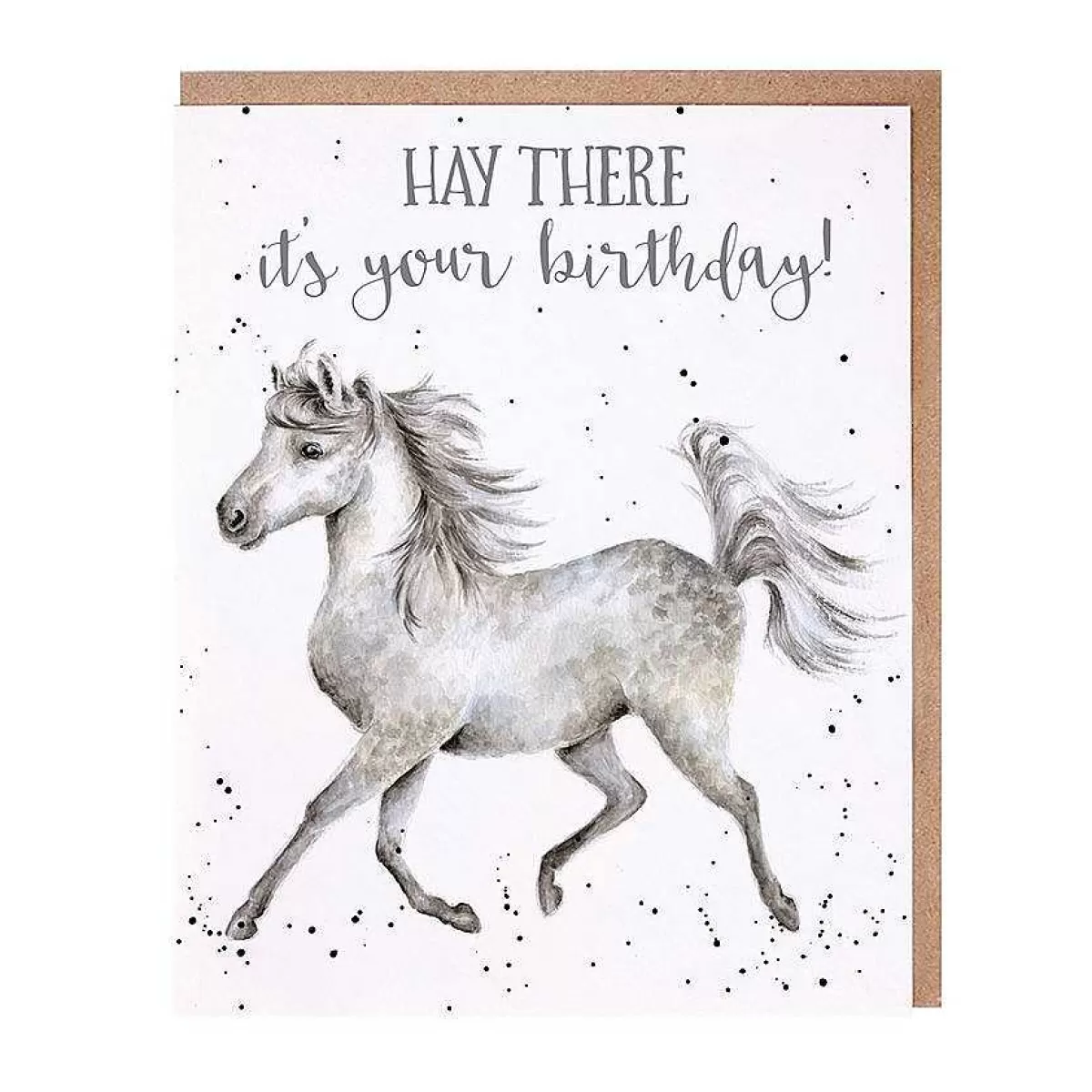 Birthday>Wrendale Designs Hay There' Horse Birthday Card