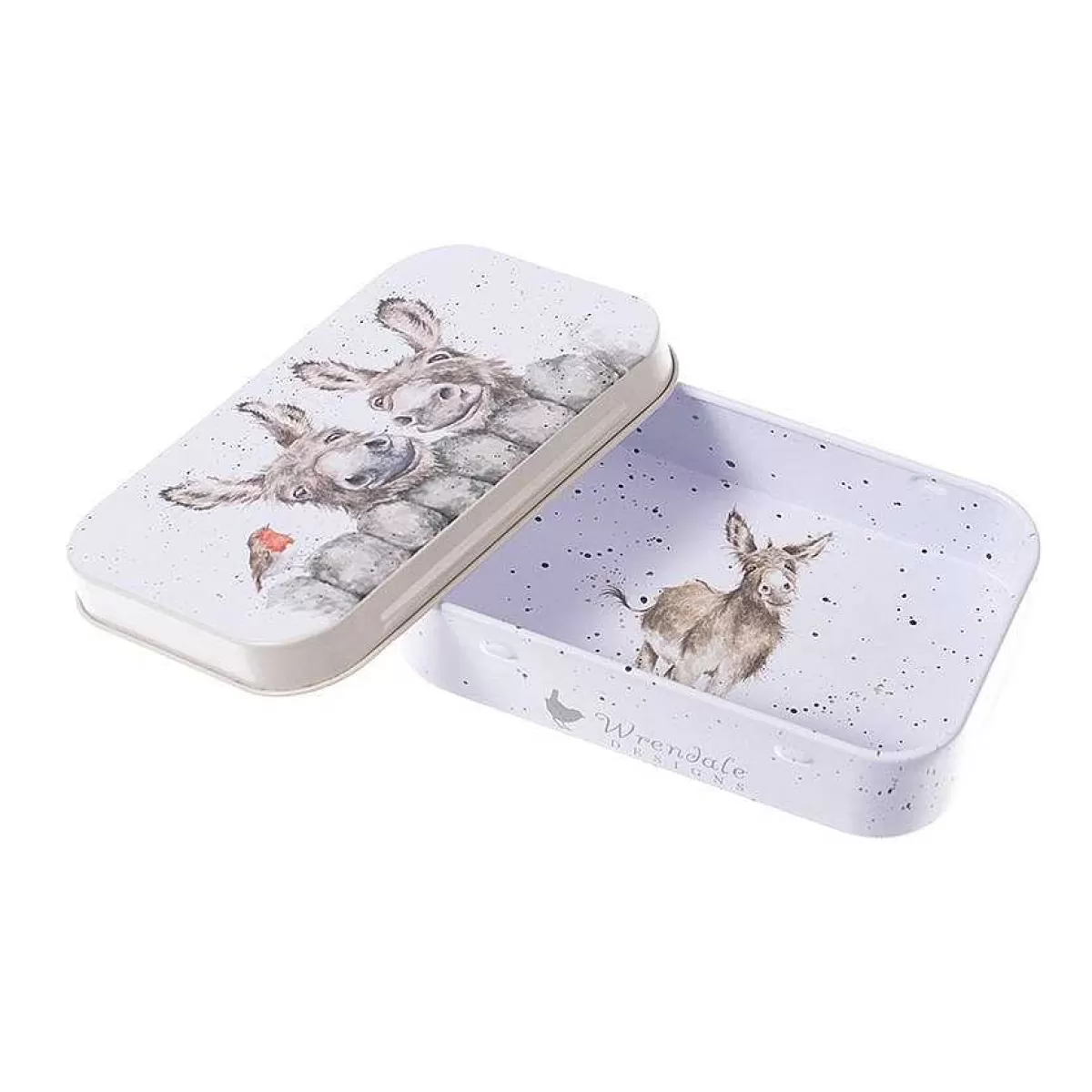 Mini Gift Tins>Wrendale Designs Hee Haw' Donkey Mini Gift Tin