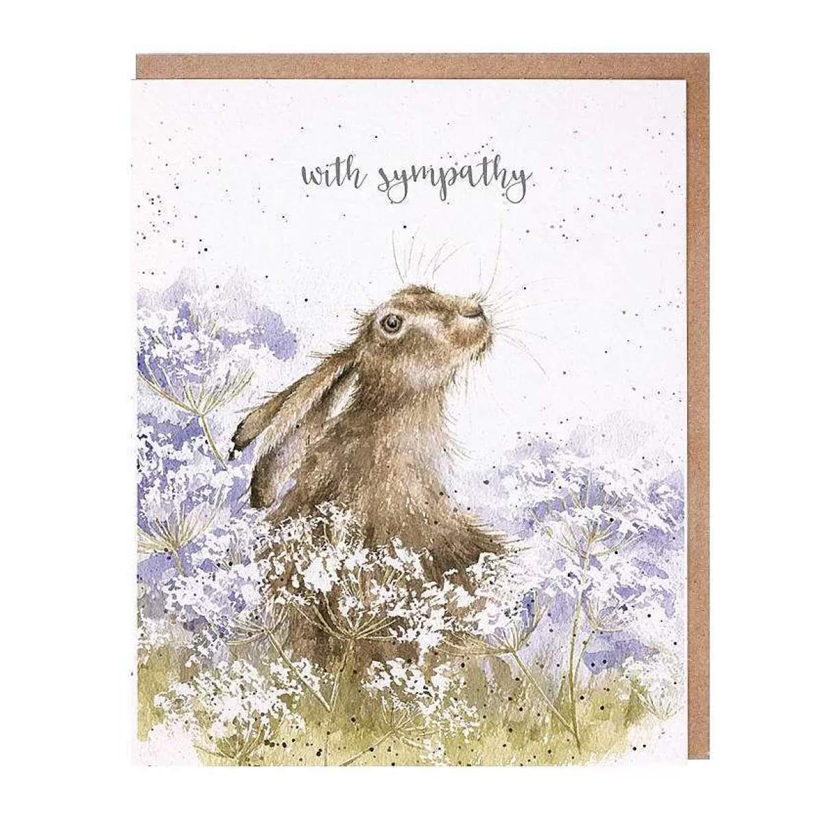 Other Occasions>Wrendale Designs Here For You' Hare Sympathy Card