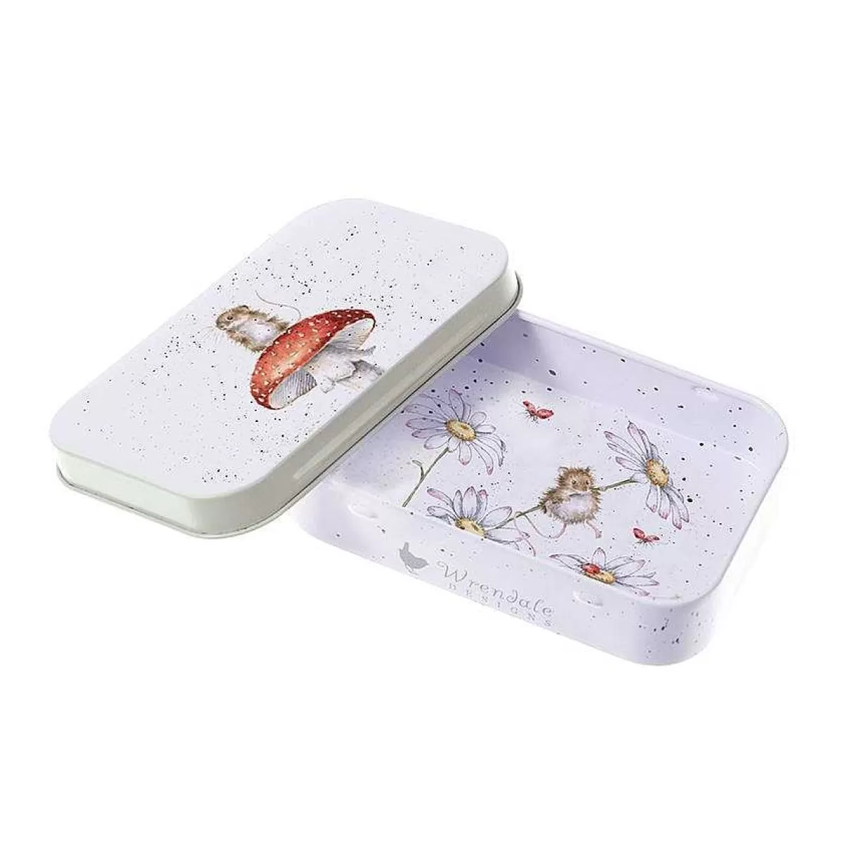 Mini Gift Tins>Wrendale Designs He'S A Fun-Gi' Mouse Mini Gift Tin