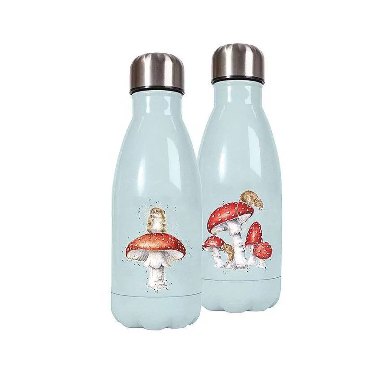 Water Bottles>Wrendale Designs He'S A Fun-Gi' Mouse Small Water Bottle