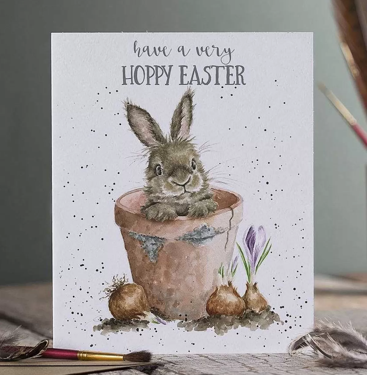 Easter>Wrendale Designs Hoppy Easter' Card