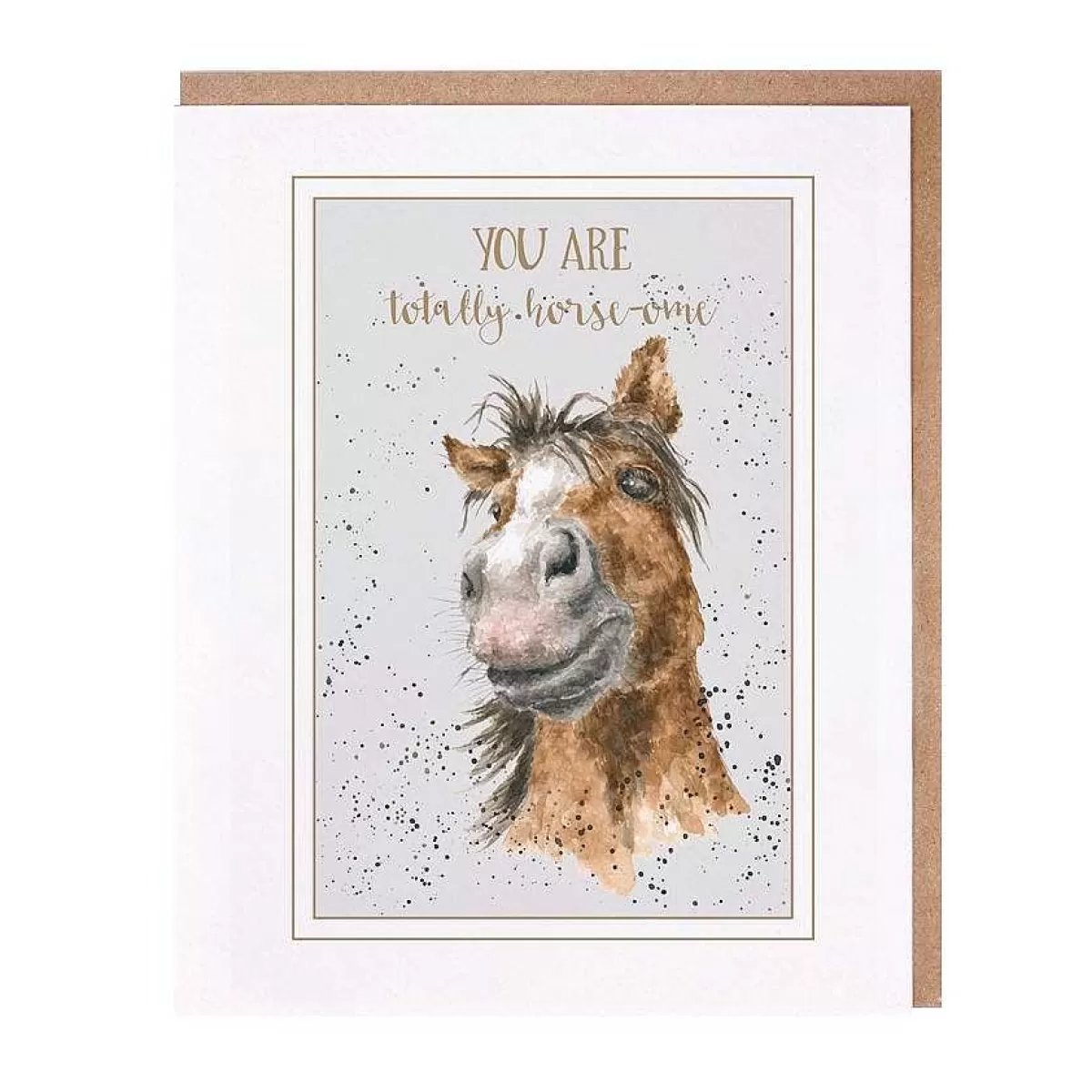 Just To Say>Wrendale Designs Horse-Ome' Horse Card