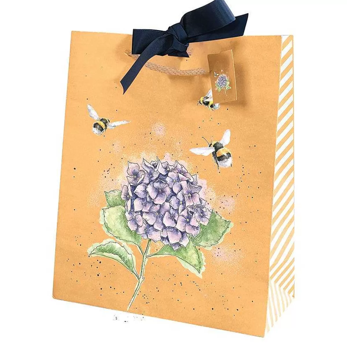 Mother'S Day>Wrendale Designs Hydrangea' Bee Large Gift Bag