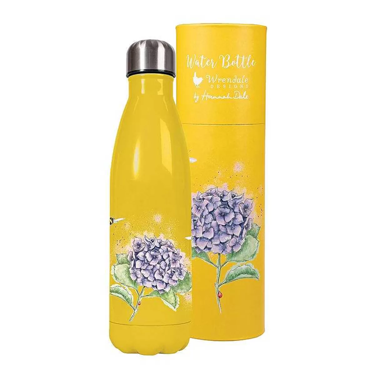 Water Bottles>Wrendale Designs Hydrangea' Bee Water Bottle