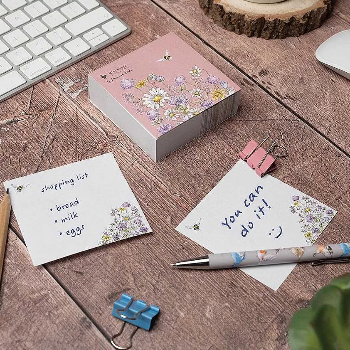 Other Desk Accessories>Wrendale Designs Just Bee-Cause' Bee Sticky Notes