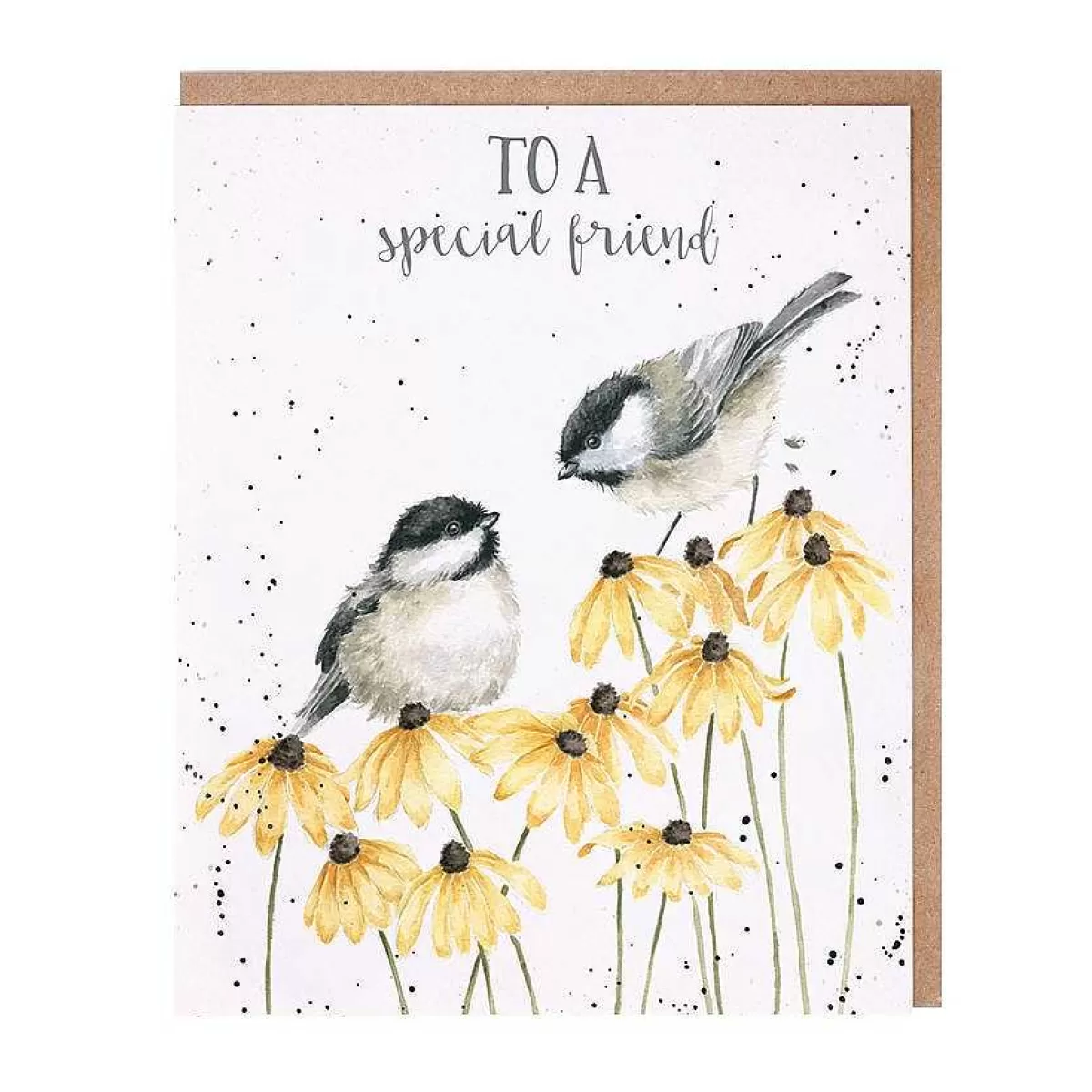 Friendship>Wrendale Designs Let Friendship Bloom' Card