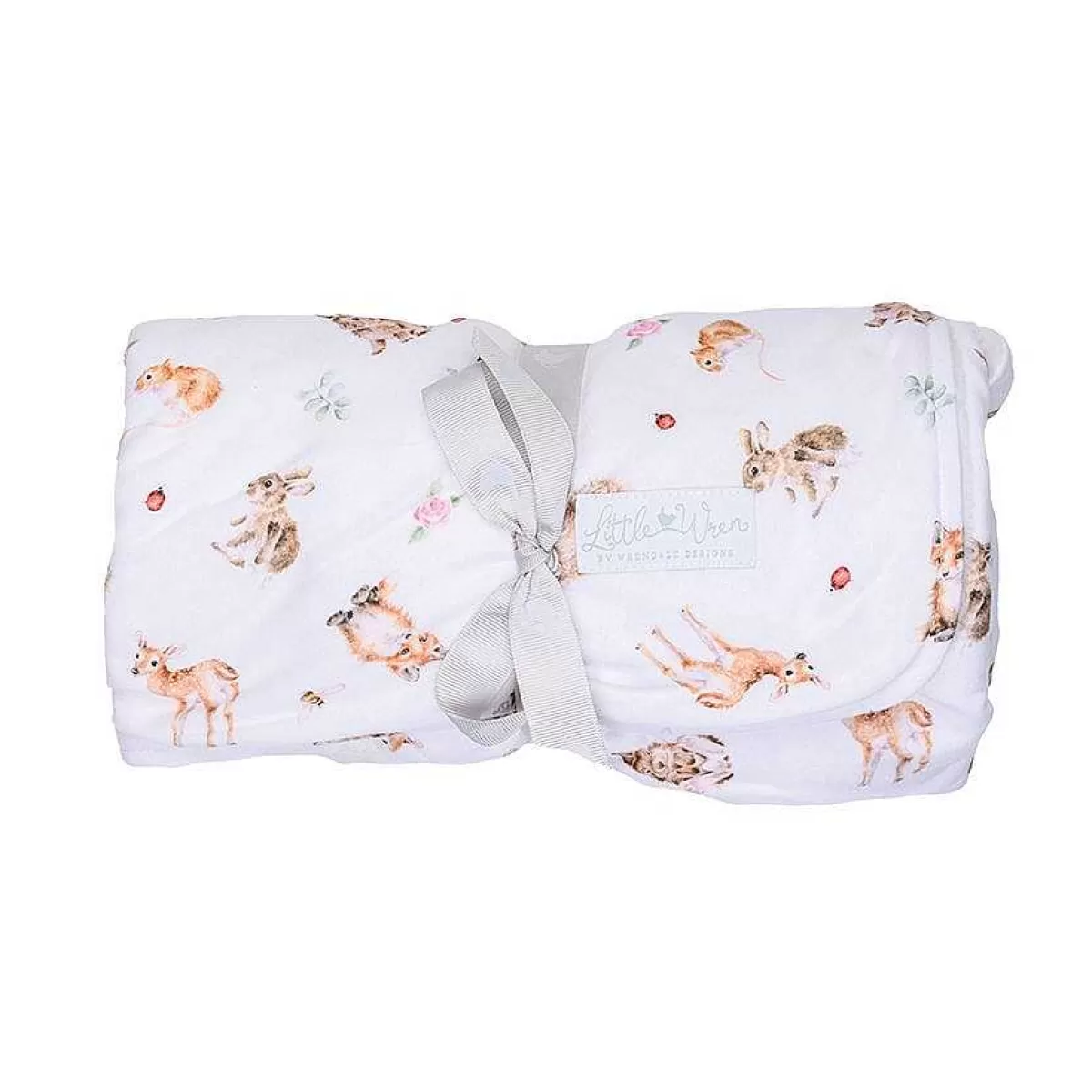 New Baby>Wrendale Designs Little Forest' Woodland Animal Baby Blanket