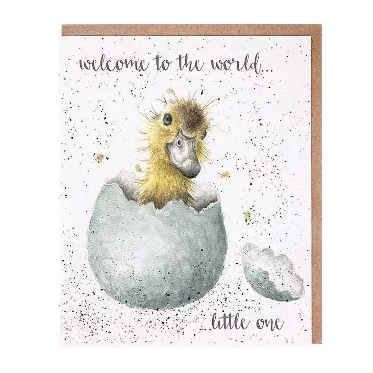 New Baby>Wrendale Designs Little One' Duck New Baby Card