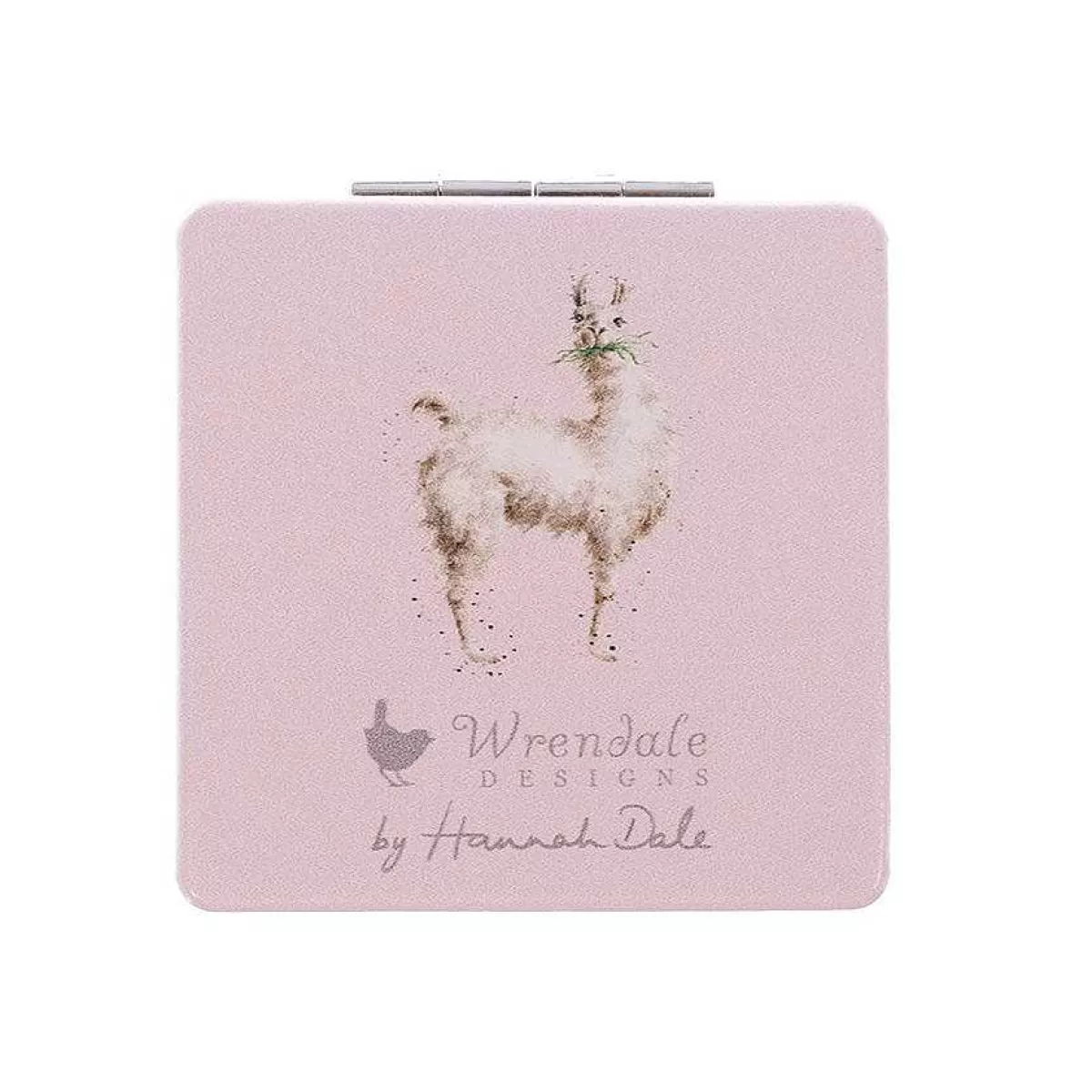 Compact Mirrors>Wrendale Designs Llama Queen' Llama Compact Mirror