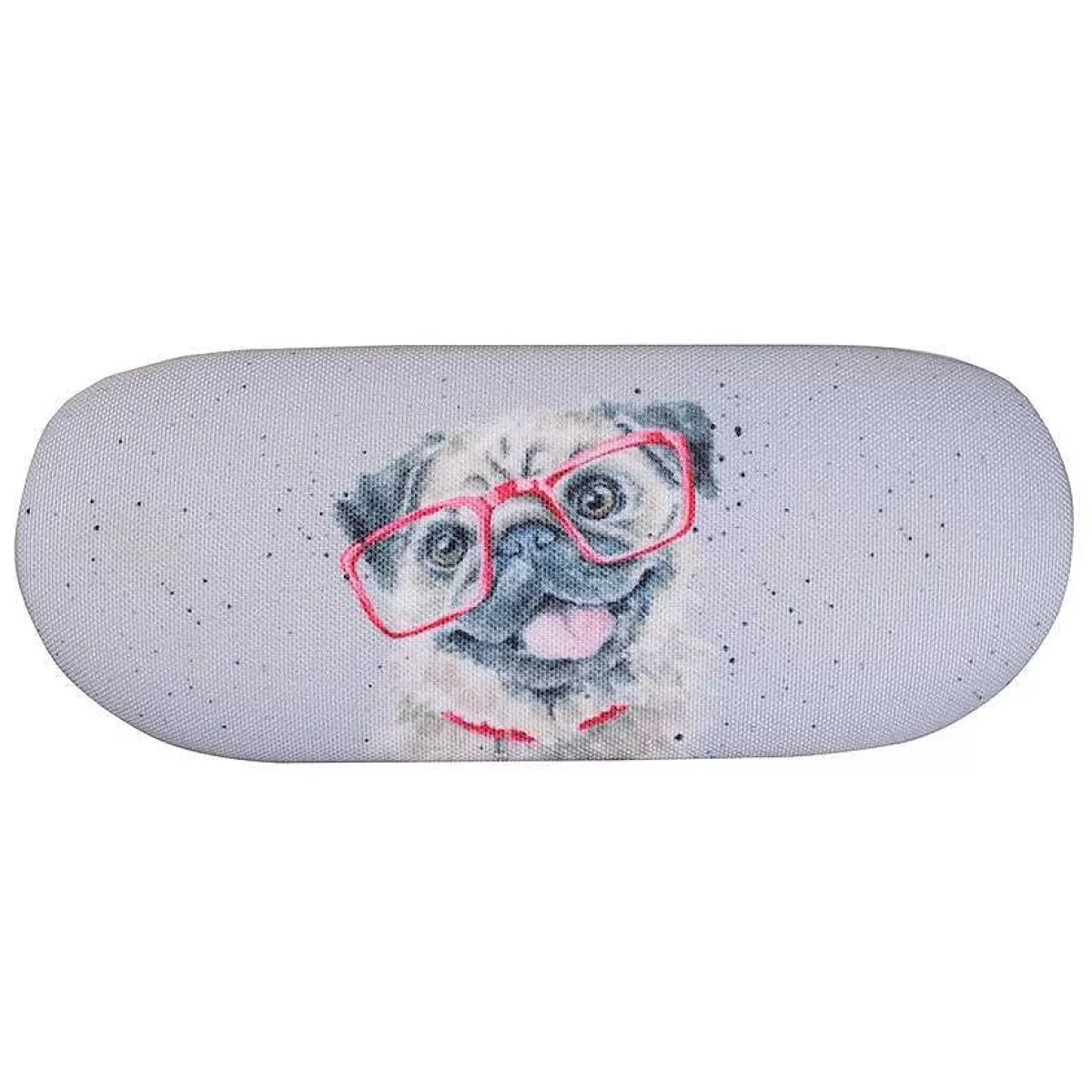 Eye Glass Cases>Wrendale Designs Louie' Pug Eye Glass Case