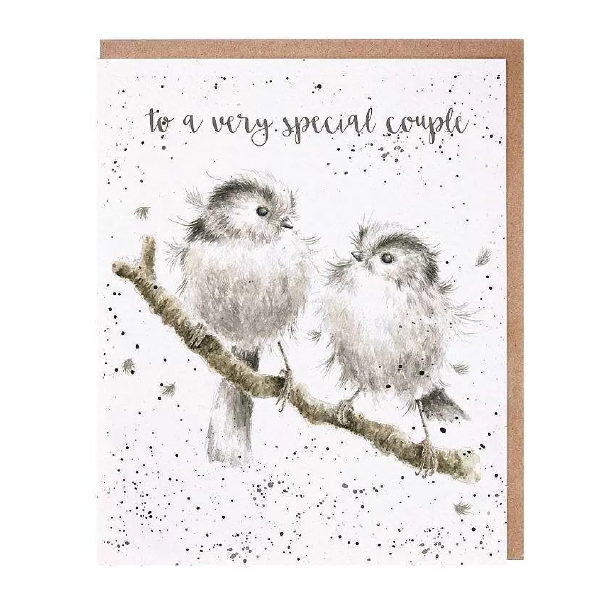 Anniversary>Wrendale Designs Lovebirds' Long Tailed Tit Anniversary Card