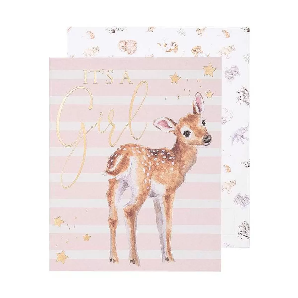 New Baby>Wrendale Designs Loved Deerly' Deer Card