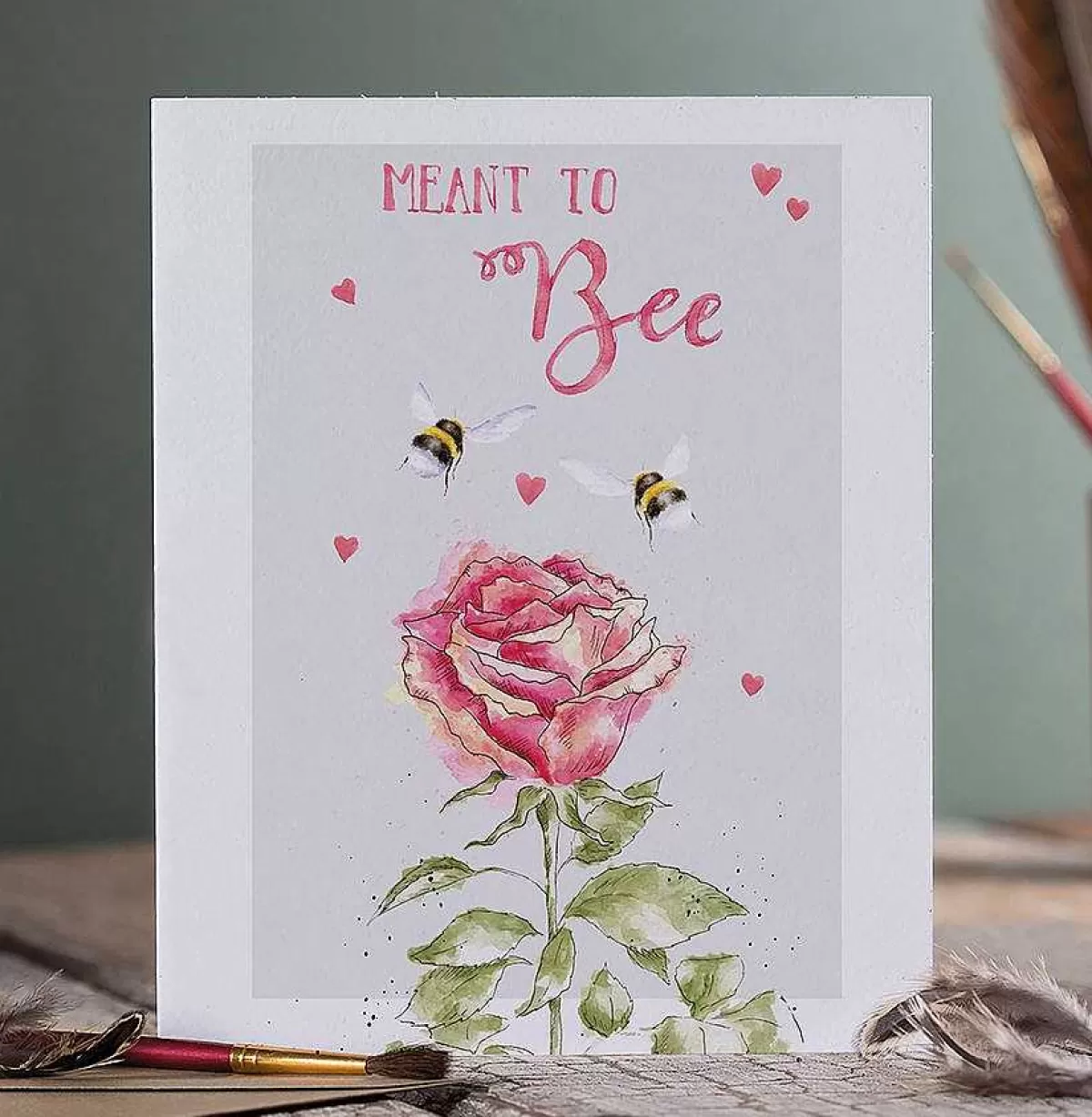 Valentine'S Day>Wrendale Designs Meant To Bee' Bee Engagement Card