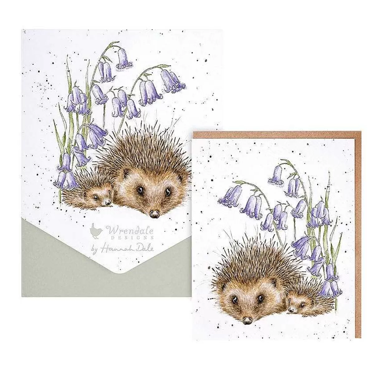 Notecards & Memo Blocks>Wrendale Designs New Beginnings' Hedgehog Notecard Set