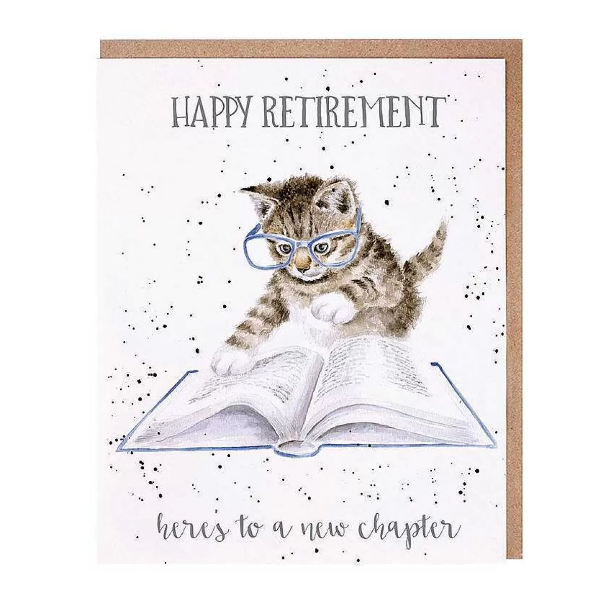 Other Occasions>Wrendale Designs New Chapter' Cat Retirement Card