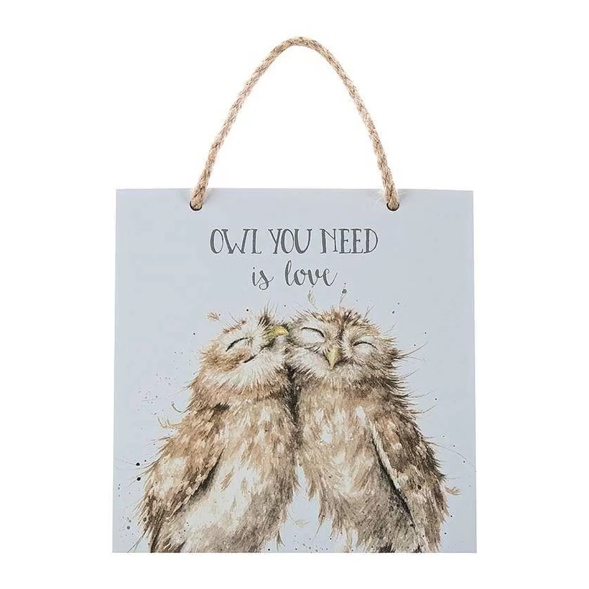 New Home>Wrendale Designs Owl You Need Is Love' Owl Wooden Plaque