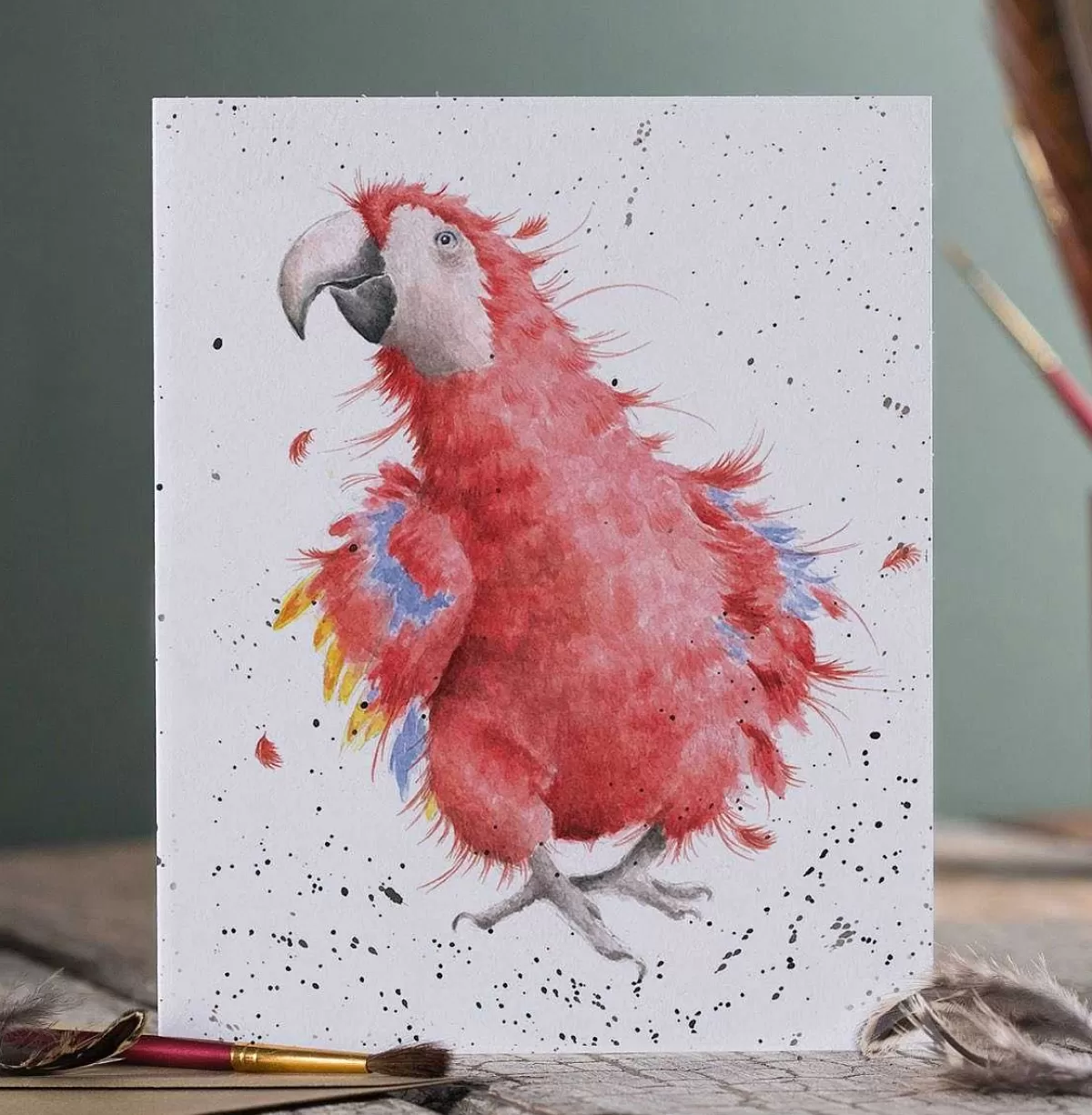 Father'S Day>Wrendale Designs Parrot On Parade' Parrot Card