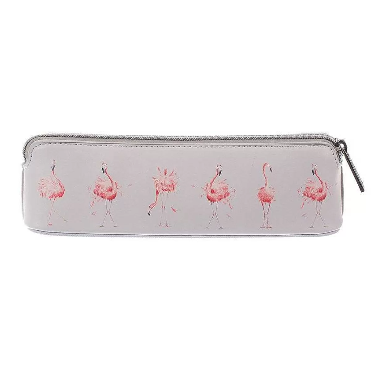 Pencil Cases>Wrendale Designs Pink Lady' Flamingo Brush Bag