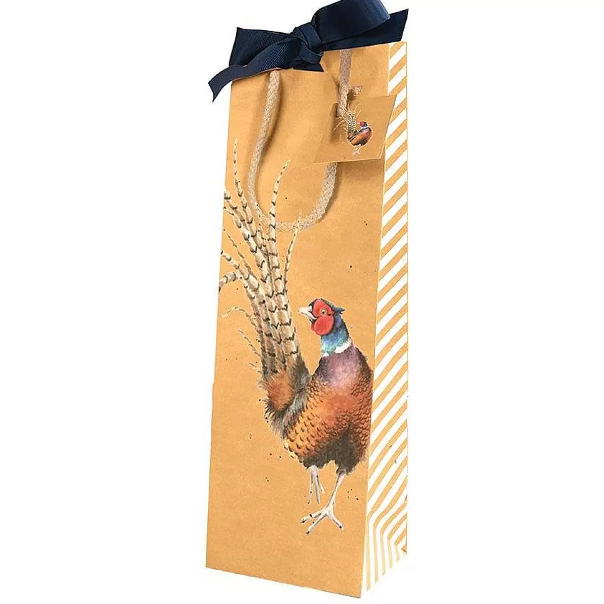 Gift Bags>Wrendale Designs Ready For My Close Up' Pheasant Bottle Bag