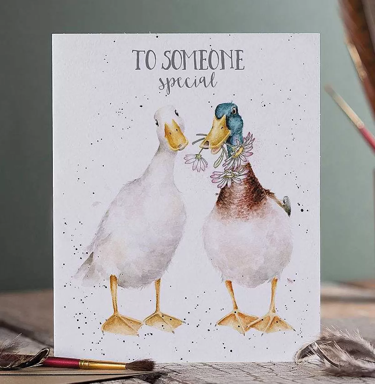 Thinking Of You>Wrendale Designs Someone Special' Duck Card