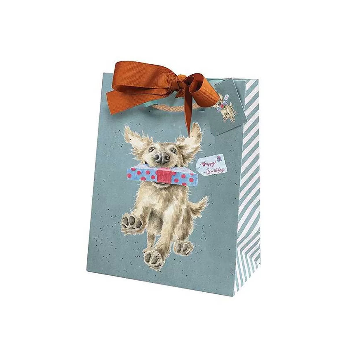 Mother'S Day>Wrendale Designs Special Delivery' Golden Retriever Medium Gift Bag