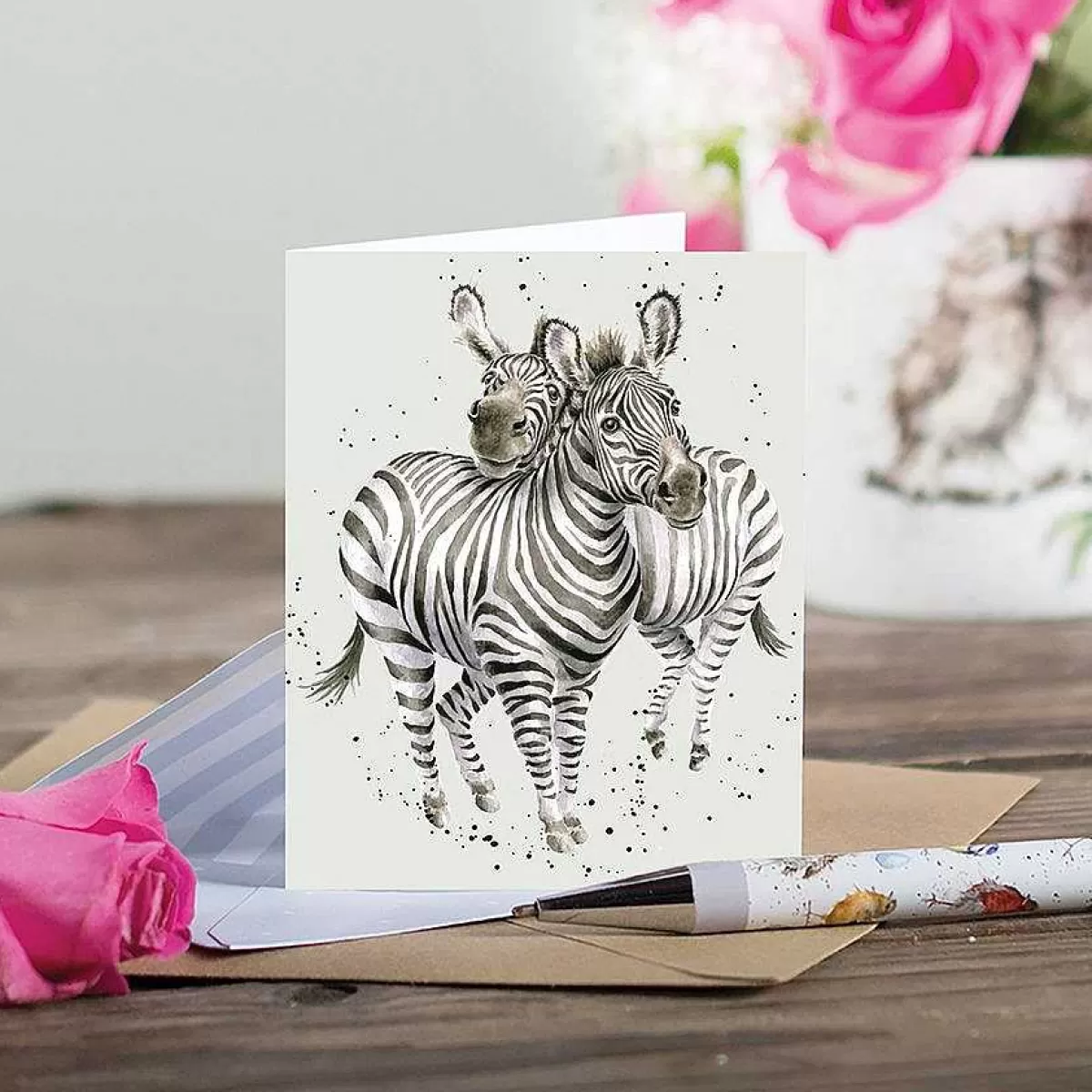 Gift Enclosure Cards>Wrendale Designs Still My Favorite' Zebra Enclosure Card