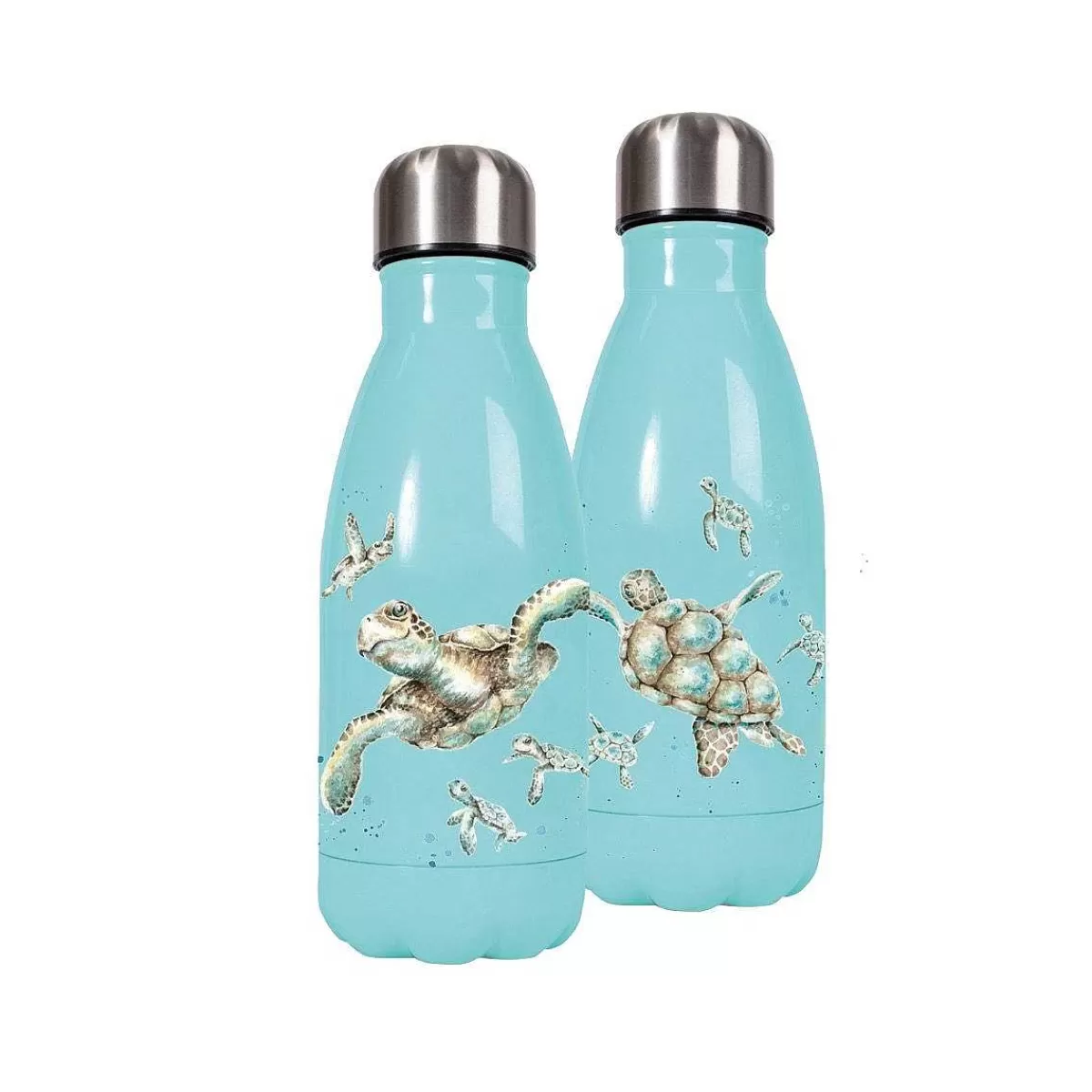 Water Bottles>Wrendale Designs Swimming School' Turtle Small Water Bottle