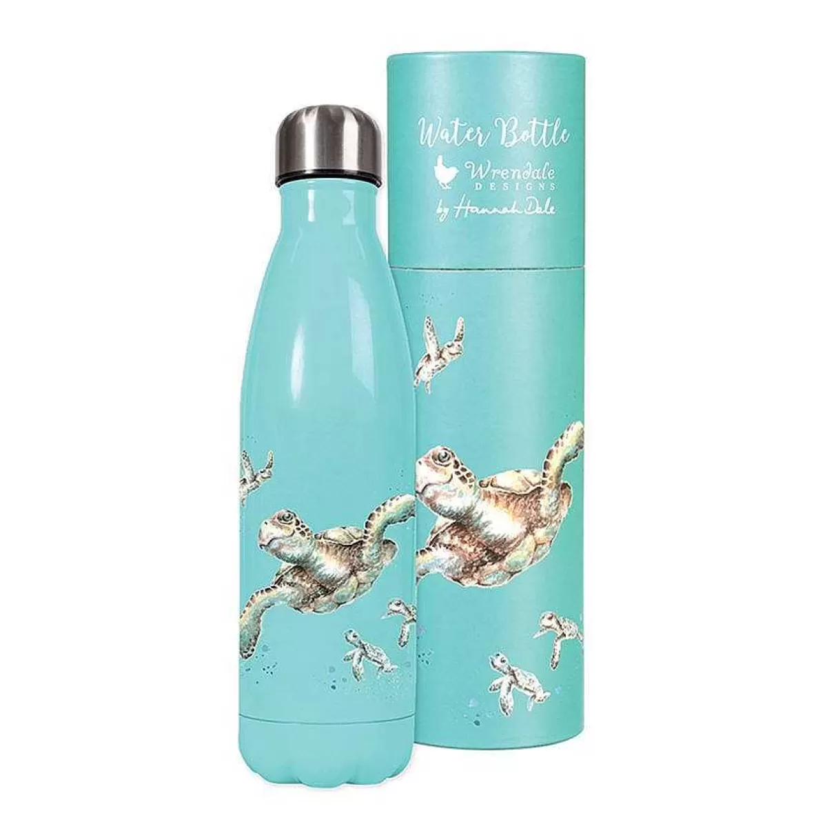 Water Bottles>Wrendale Designs Swimming School' Turtle Water Bottle