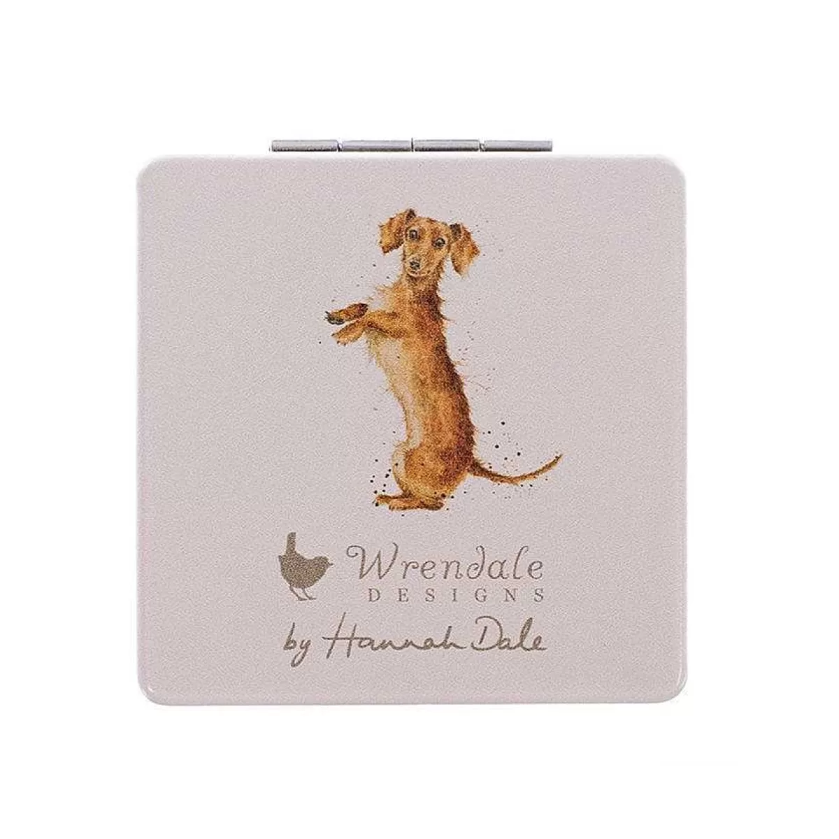 Compact Mirrors>Wrendale Designs That Friday Feeling' Dachshund Compact Mirror