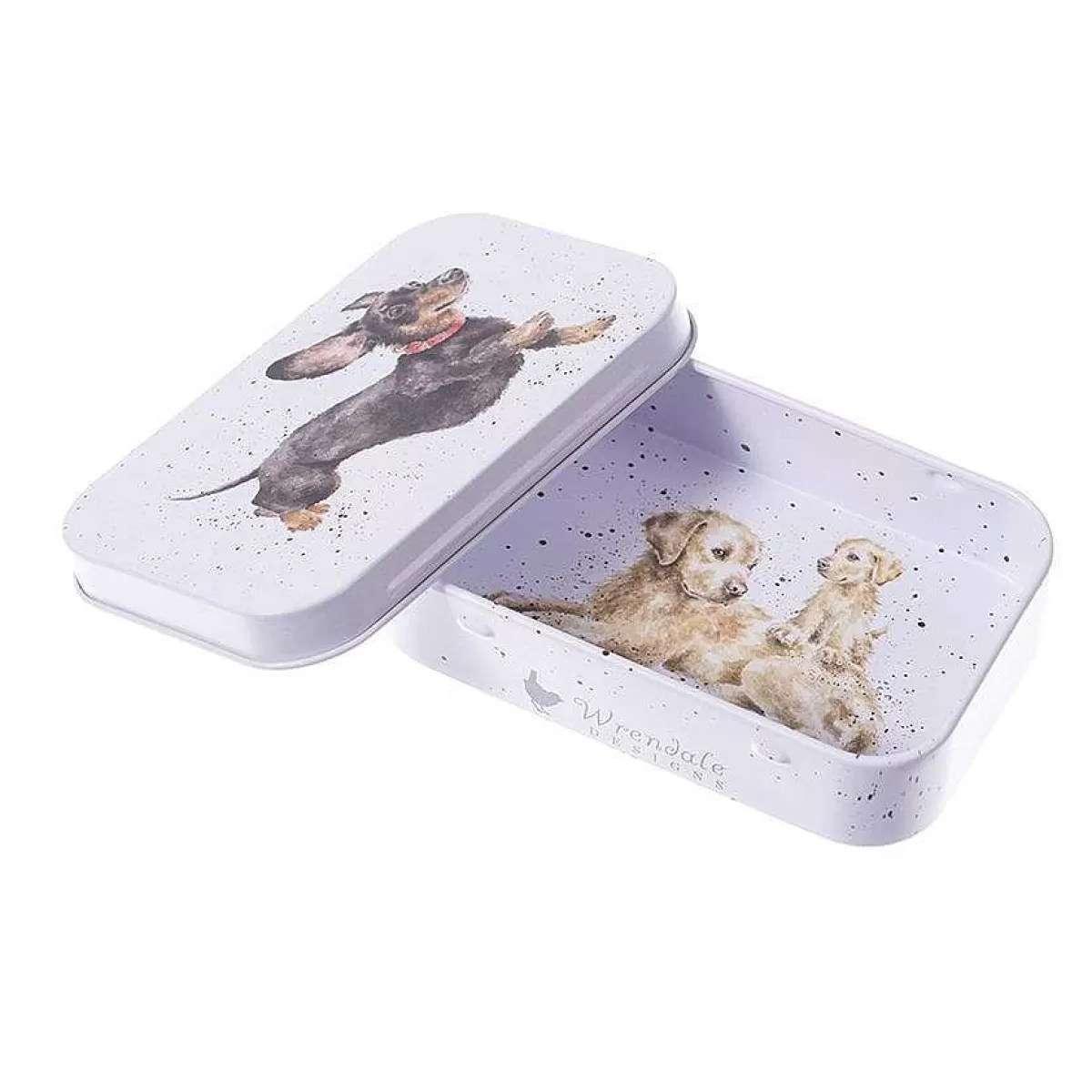 Mini Gift Tins>Wrendale Designs That Friday Feeling' Dachshund Mini Gift Tin