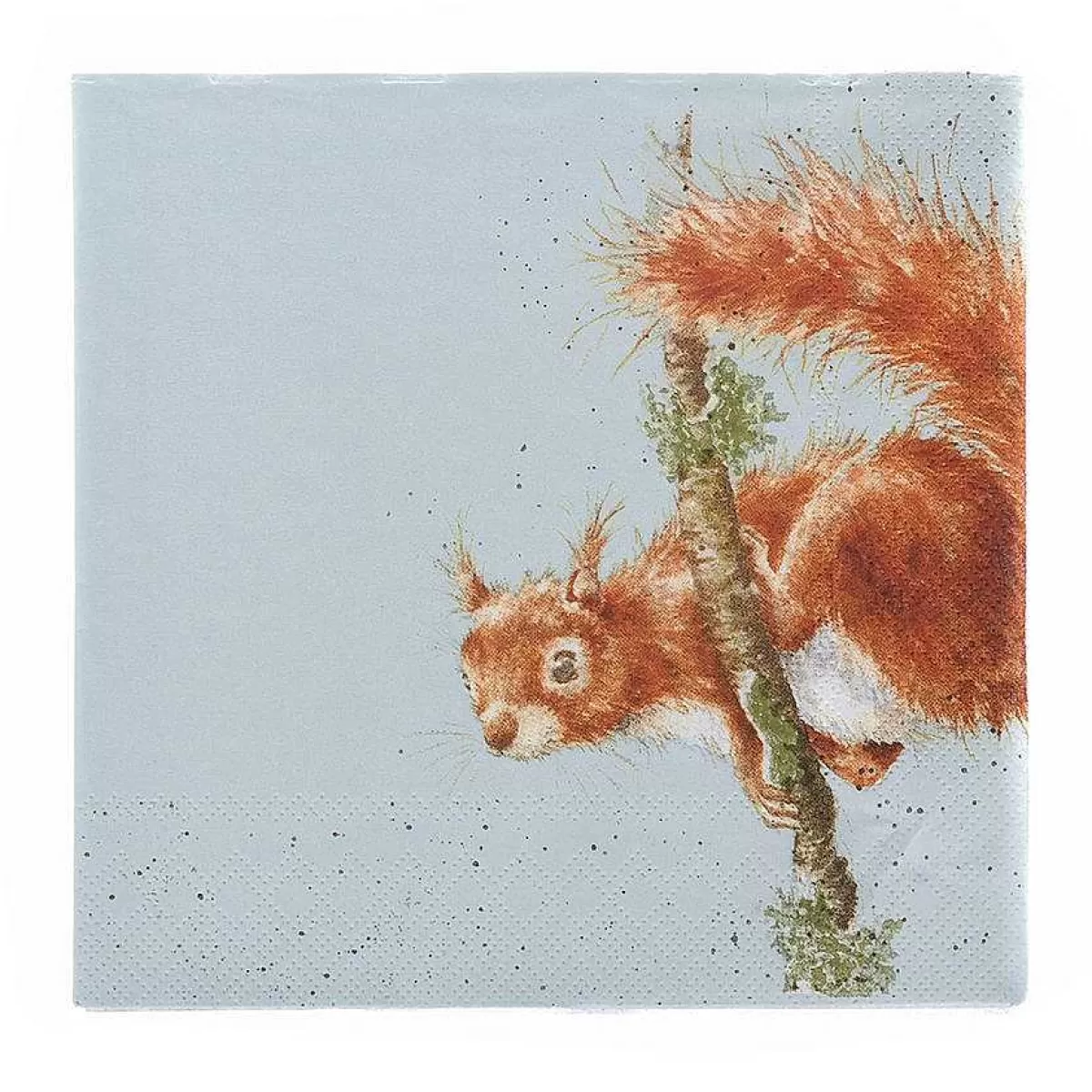 Napkins>Wrendale Designs The Acrobat' Squirrel Napkins