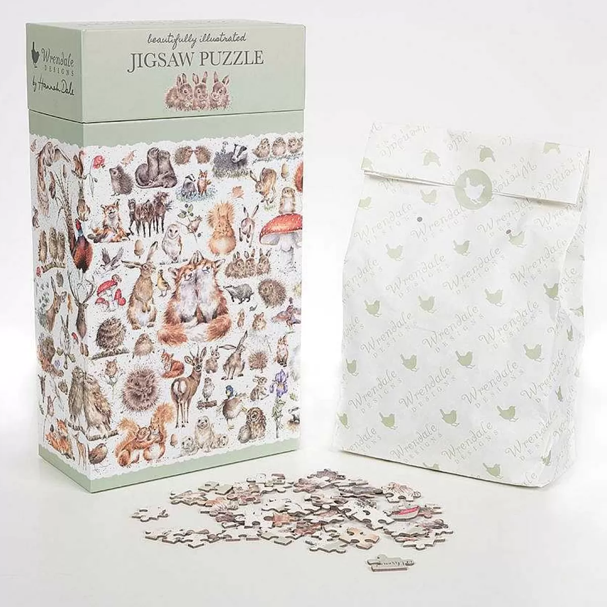 Jigsaw Puzzles & Playing Cards>Wrendale Designs The Country Set' Country Animal Jigsaw Puzzle