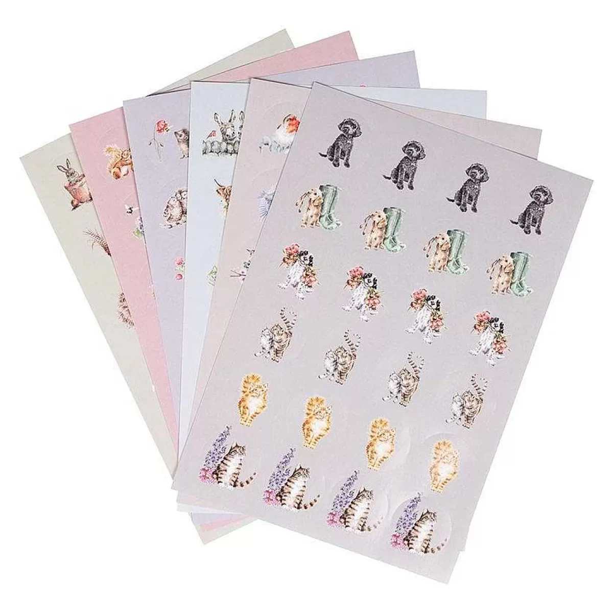 Other Desk Accessories>Wrendale Designs The Country Set' Country Animal Stickers