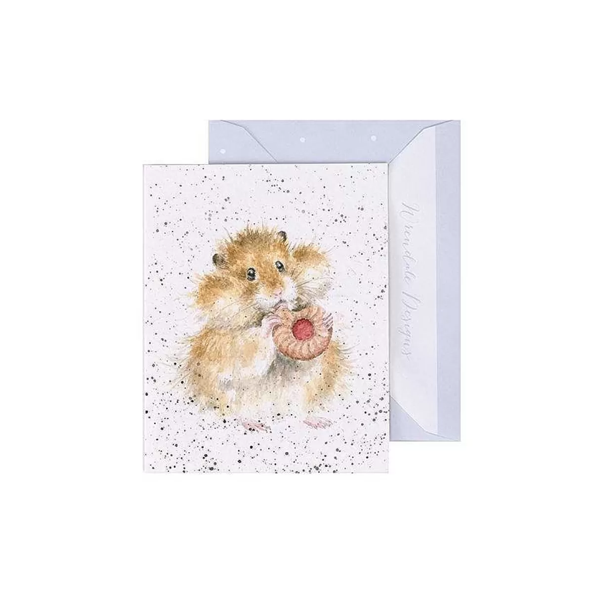 Gift Enclosure Cards>Wrendale Designs The Diet Starts Tomorrow' Hamster Enclosure Card