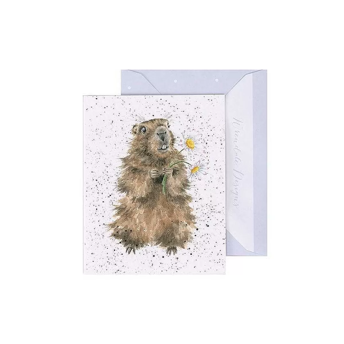 Gift Enclosure Cards>Wrendale Designs The First Date' Marmot Enclosure Card