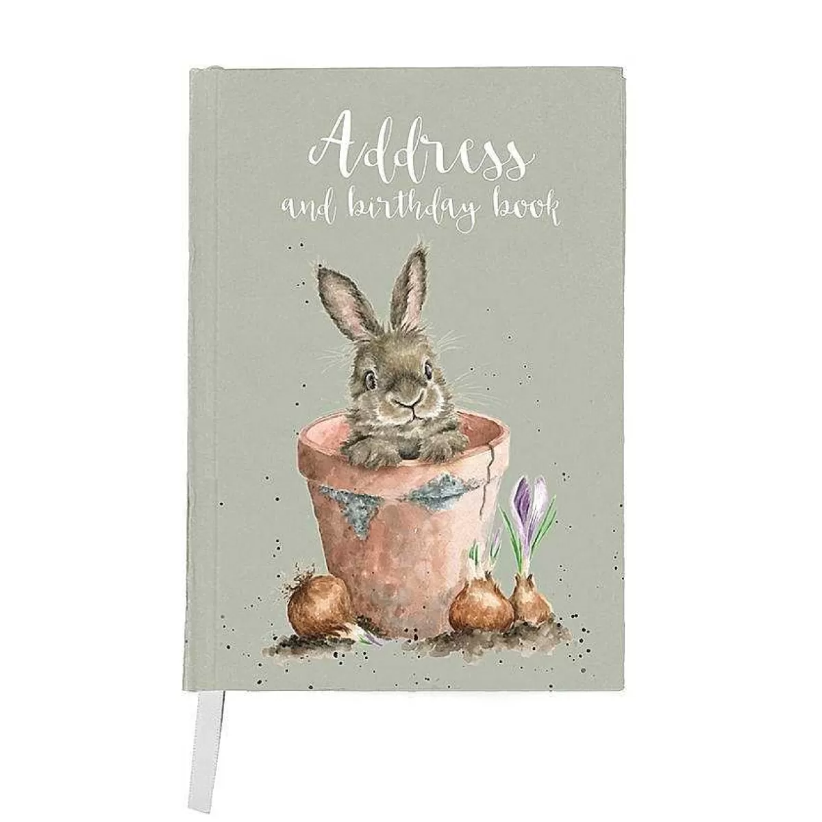 Address Books>Wrendale Designs The Flower Pot' Rabbit Address Book