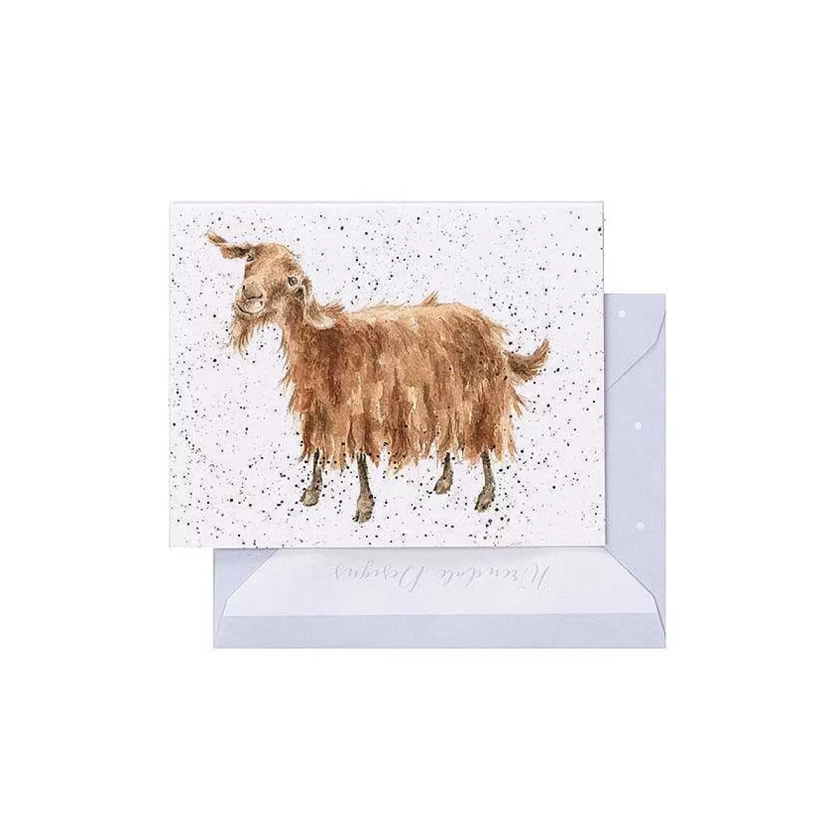 Gift Enclosure Cards>Wrendale Designs The Hipster' Goat Enclosure Card