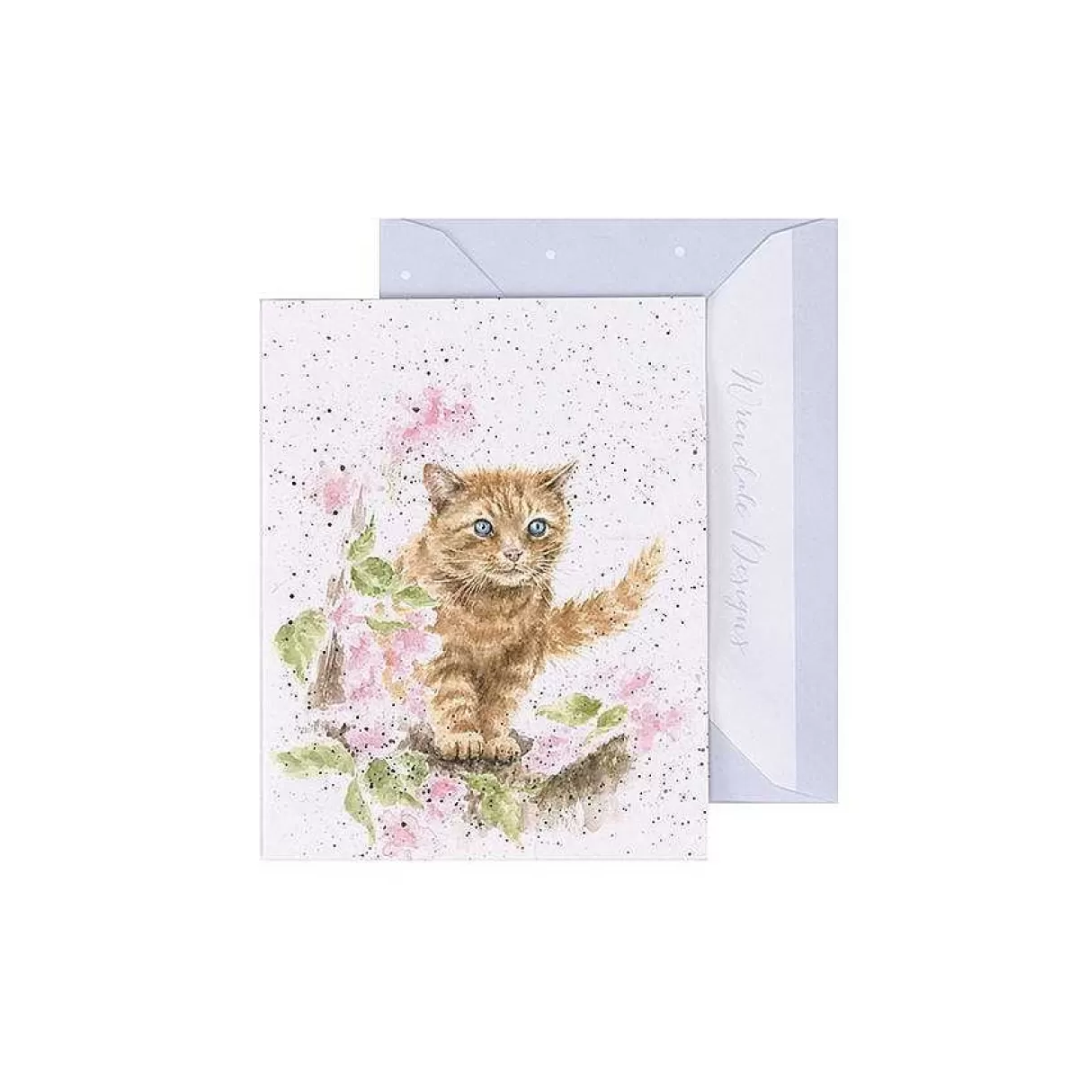 Gift Enclosure Cards>Wrendale Designs The Marmalade Cat' Cat Enclosure Card