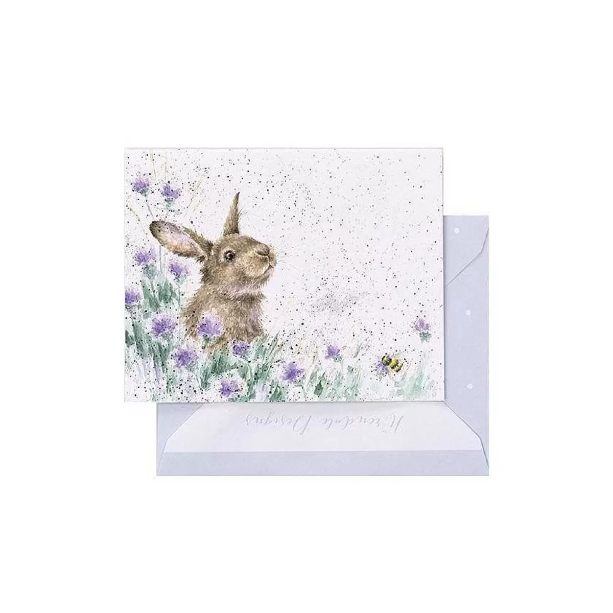 Gift Enclosure Cards>Wrendale Designs The Meadow' Rabbit Enclosure Card